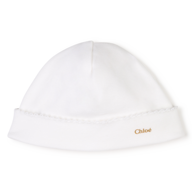 Pyjama et bonnet de naissance CHLOE 
                    FILLE