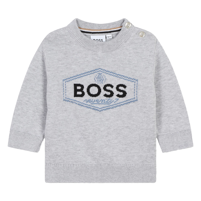 Pull avec sigle BOSS 
                    GARCON
