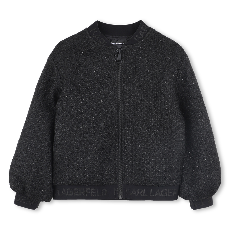 Blouson orn&eacute; de sequins KARL LAGERFELD KIDS 
                        FILLE