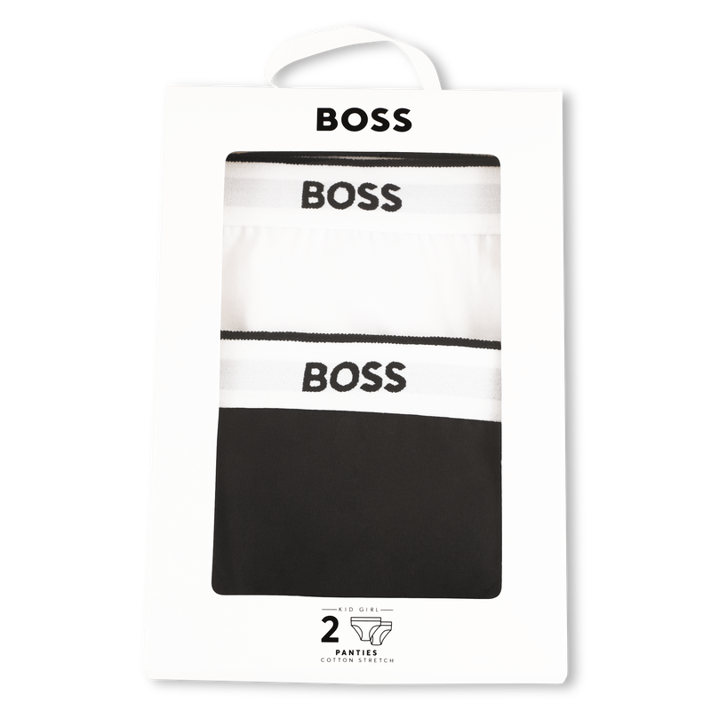 LOT DE 2 CULOTTES BOSS 
                        FILLE