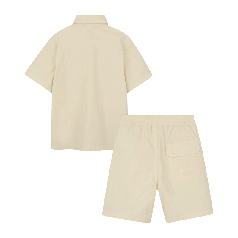 ENSEMBLE CHEMISE ET SHORT GIVENCHY 
                        GARCON