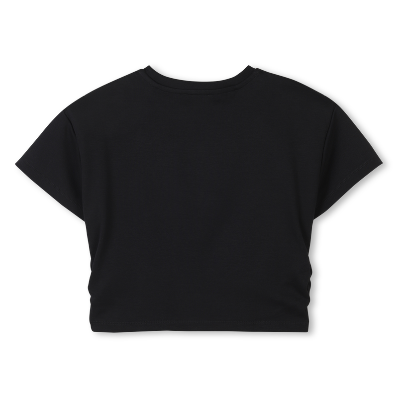 Top en coton avec strass THE MARC JACOBS 
                    FILLE