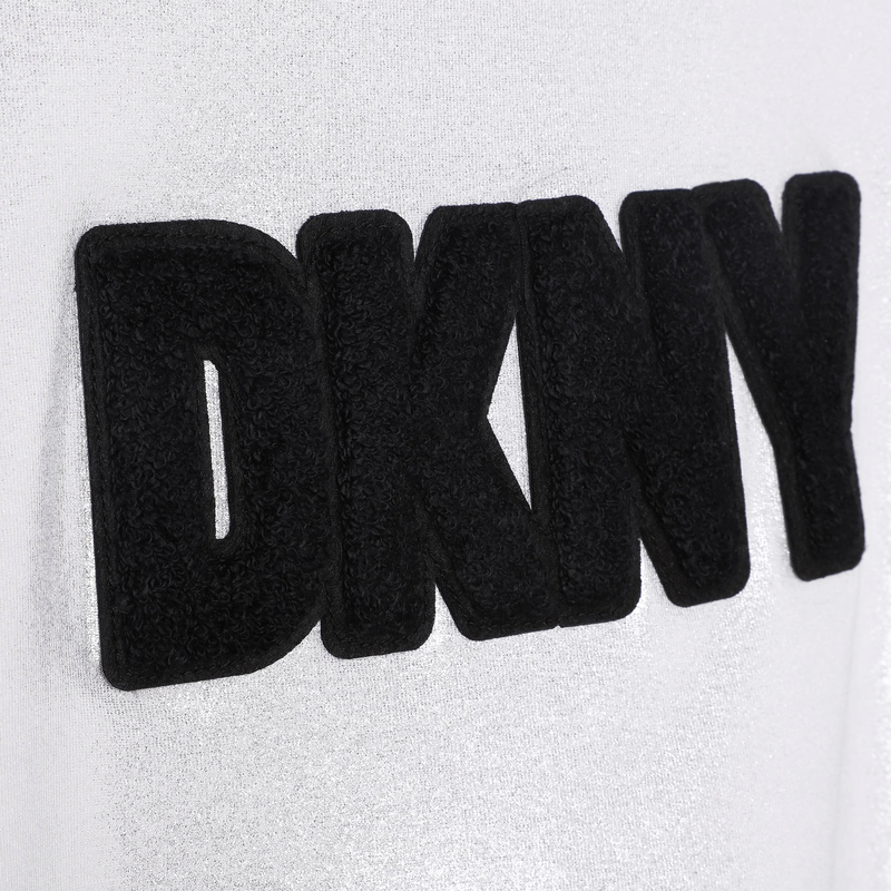 T-shirt de cérémonie métallisé DKNY 
                    FILLE