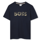 T-shirt &agrave; manches courtes, BLEU CARGO, hi-res