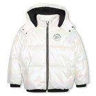 Doudoune &agrave; capuche KARL LAGERFELD KIDS 
                    FILLE
