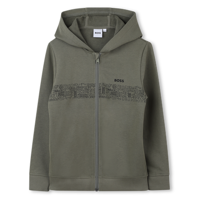 Cardigan &agrave; capuche BOSS GARCON