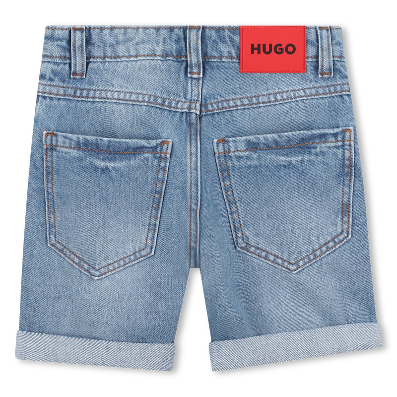 Bermuda en jean 5 poches Hugo 
                    GARCON