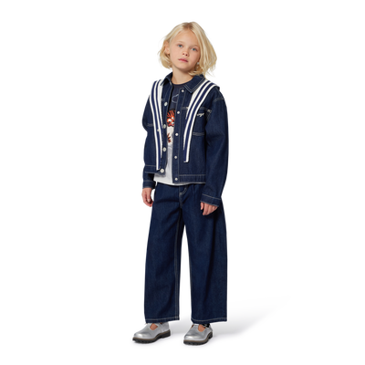 Veste en denim KENZO KIDS FILLE