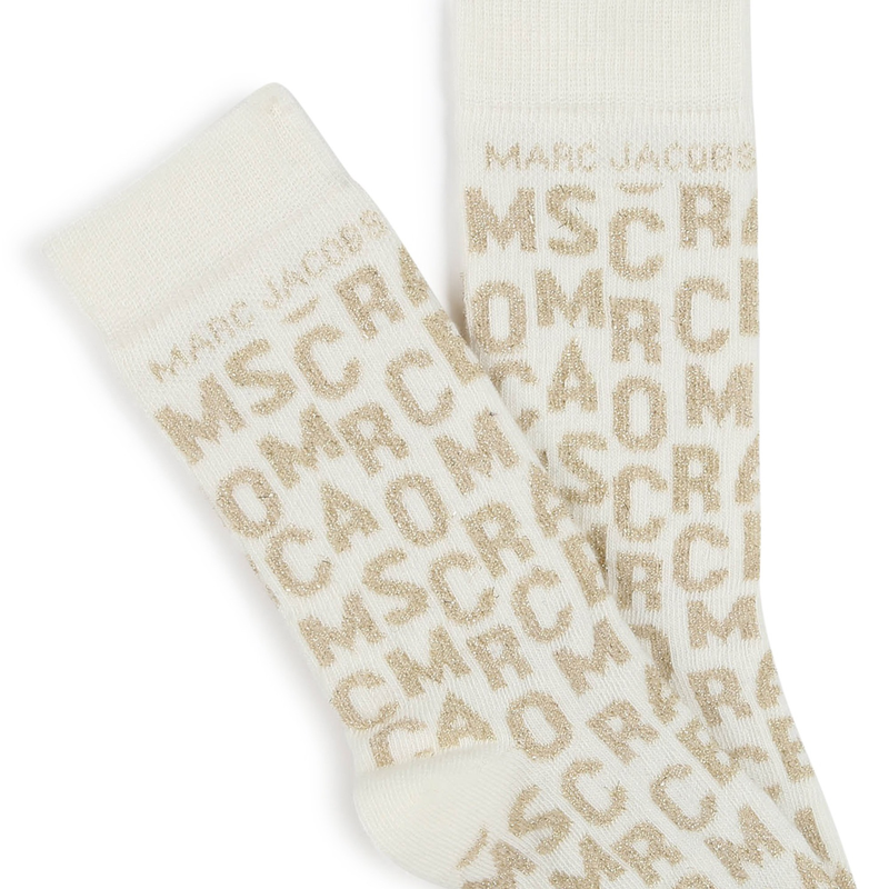 Chaussettes bicolores THE MARC JACOBS 
                    FILLE