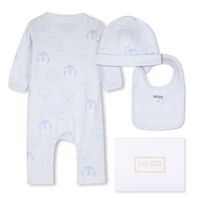 Ensemble pyjama, bonnet et bavoir KENZO KIDS GARCON