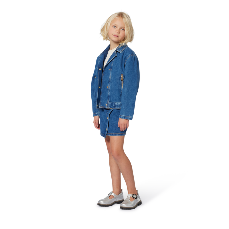Jupe denim asymétrique KENZO KIDS 
                    FILLE