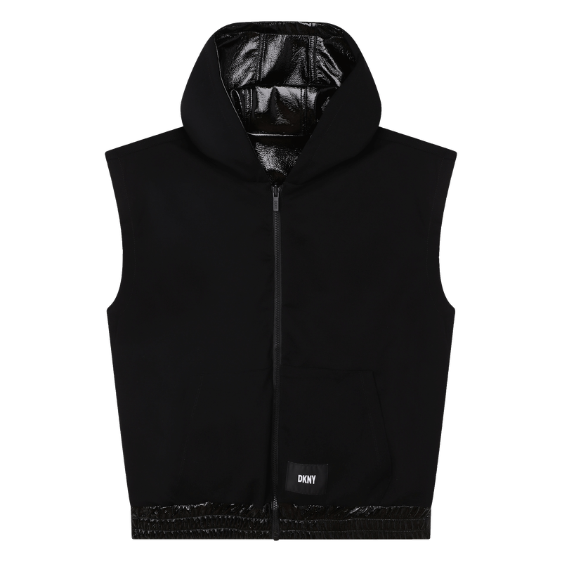 Veste sans manche réversible DKNY 
                    FILLE