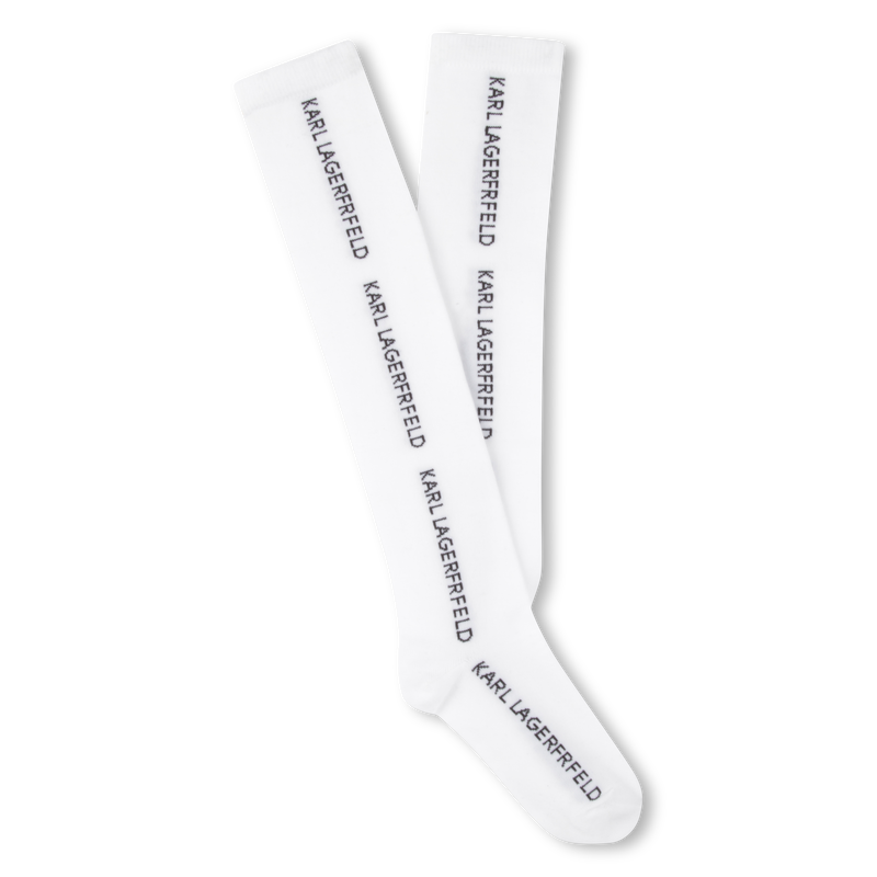 Chaussettes détails métallisés KARL LAGERFELD KIDS 
                        FILLE