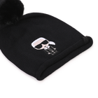 Bonnet &agrave; pompom KARL LAGERFELD KIDS 
                    FILLE