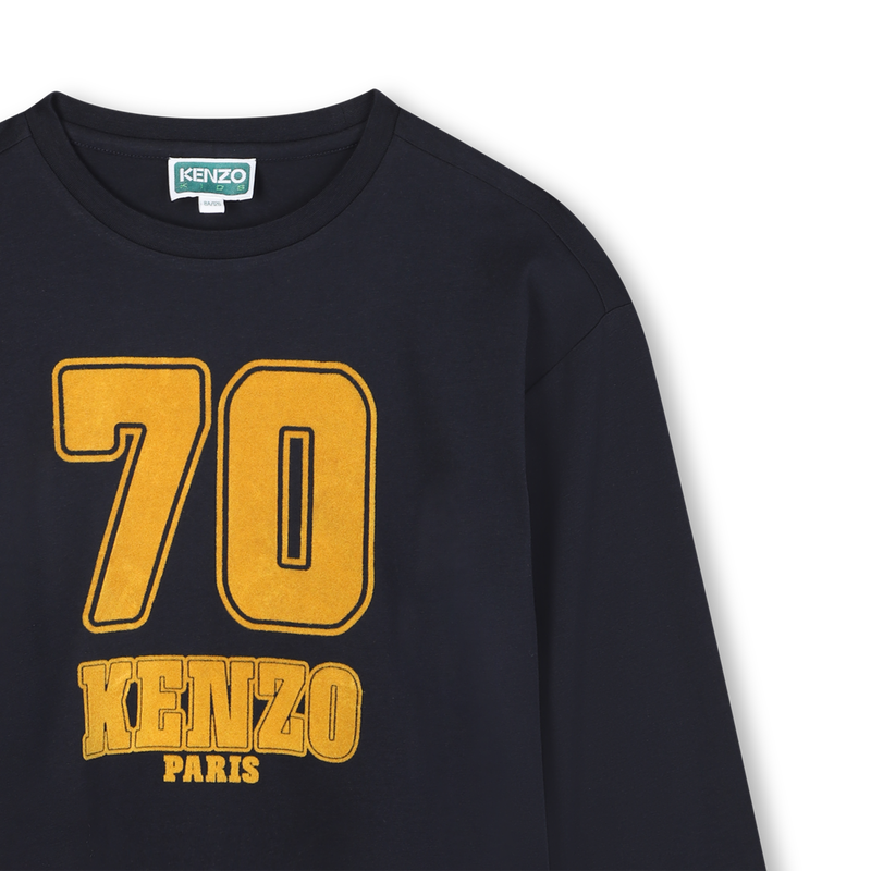 Tee-shirt à manches longues larges KENZO KIDS 
                    GARCON