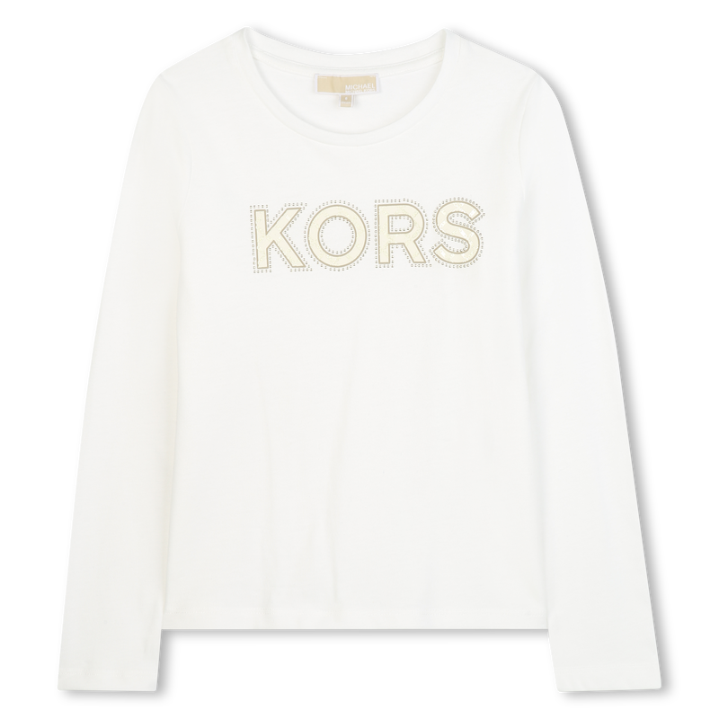 T-shirt manches longues en jersey MICHAEL KORS 
                    FILLE