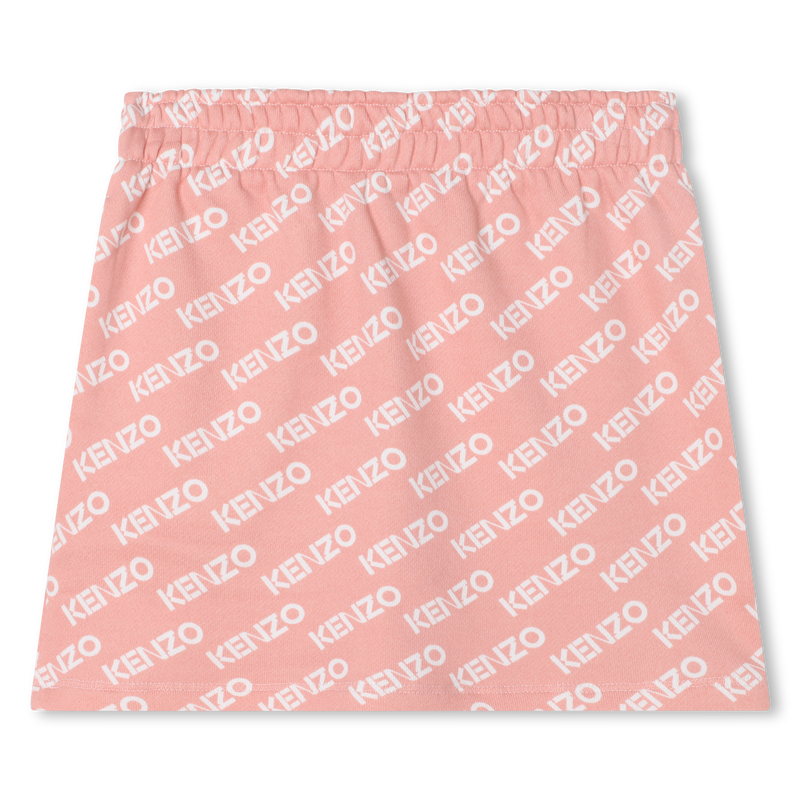 Jupe imprimée en molleton KENZO KIDS 
                    FILLE