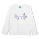 Tee-shirt manches longues KENZO KIDS 
                    FILLE