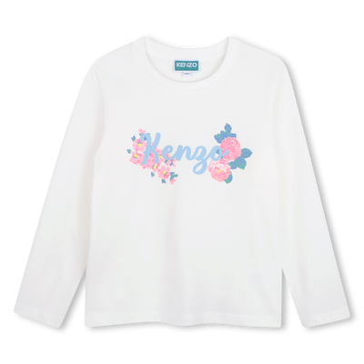Tee-shirt manches longues KENZO KIDS FILLE
