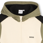 Cardigan &agrave; capuche BOSS 
                    GARCON