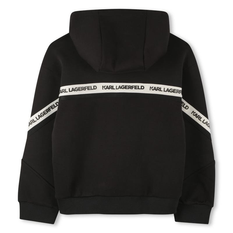 Cardigan &agrave; capuche KARL LAGERFELD KIDS 
                        GARCON