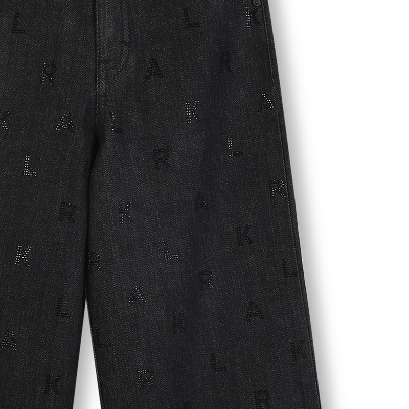 Pantalon en denim KARL LAGERFELD KIDS 
                    FILLE