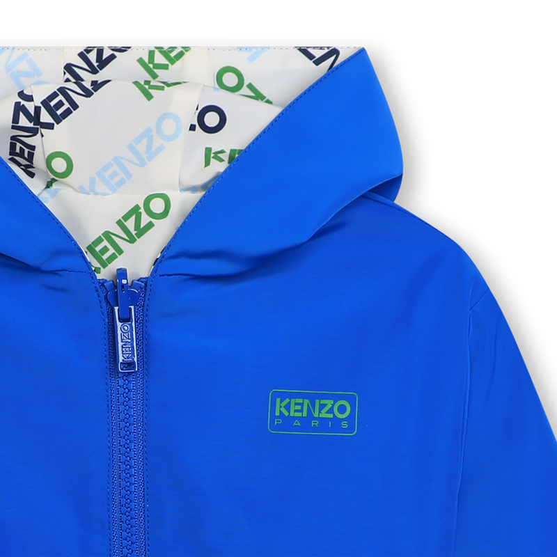 Coupe-vent zippé réversible KENZO KIDS 
                    UNISEXE