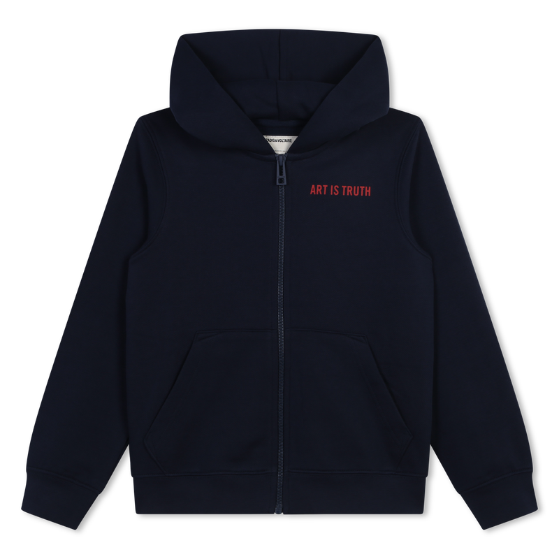 Cardigan en molleton à capuche ZADIG & VOLTAIRE 
                    GARCON