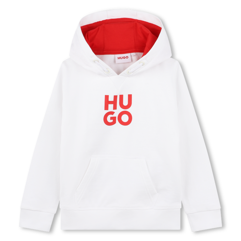 Sweat-shirt à capuche et poche Hugo 
                    GARCON