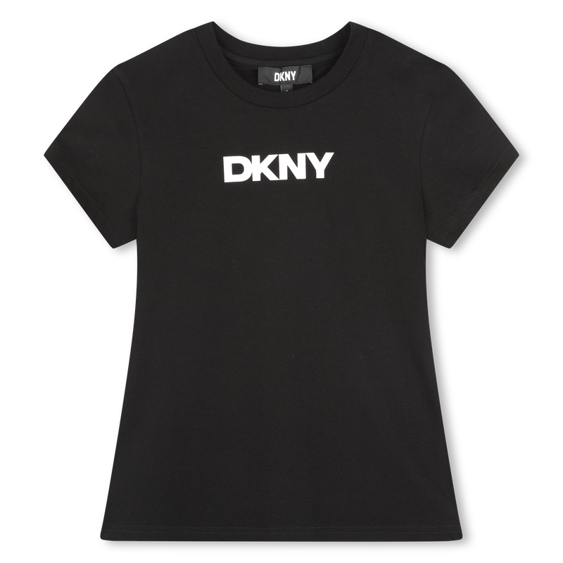 T-shirt &agrave; manches courtes DKNY 
                        FILLE