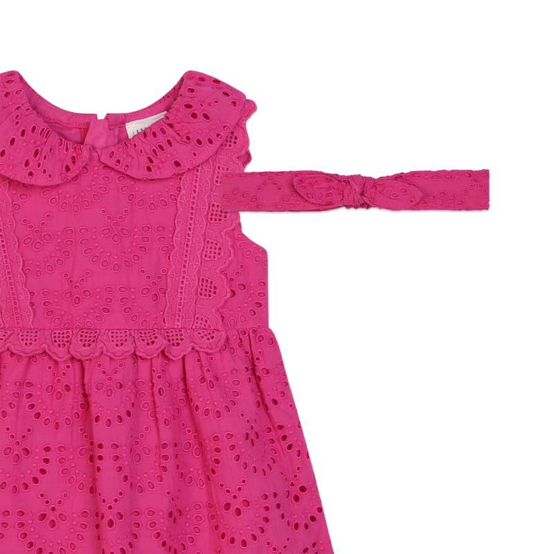 Robe et bandeau uni CARREMENT BEAU 
                    FILLE