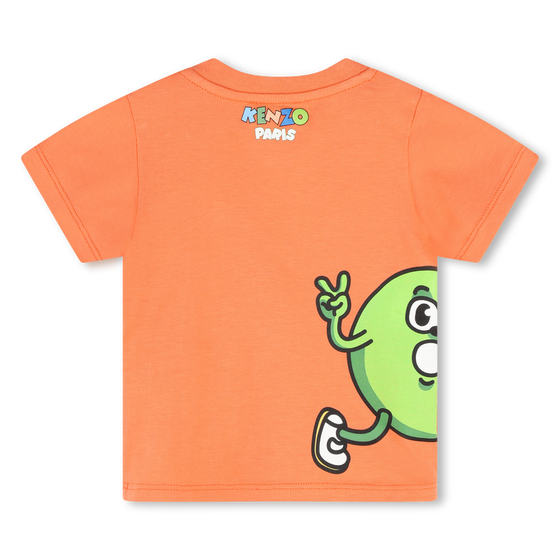 T-shirt et short en coton KENZO KIDS 
                    GARCON