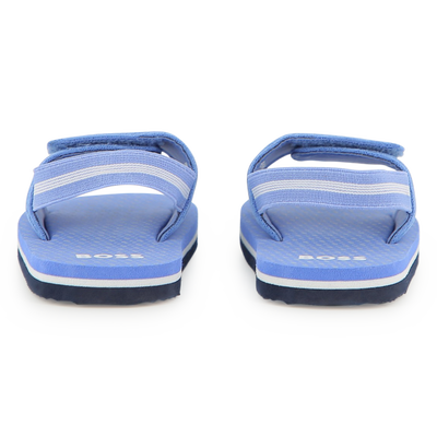 CLAQUETTES &Agrave; FERMETURE PAR BANDES AUTO AGRIPPANTES BOSS GARCON