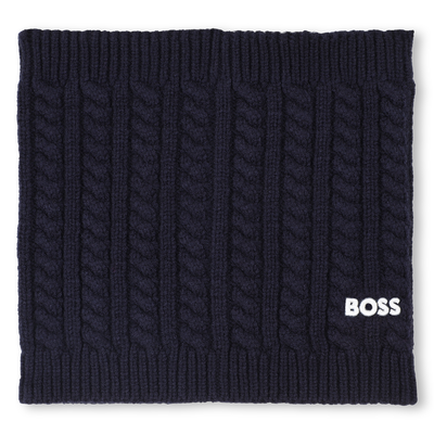 Tour de cou tricot torsadé BOSS GARCON