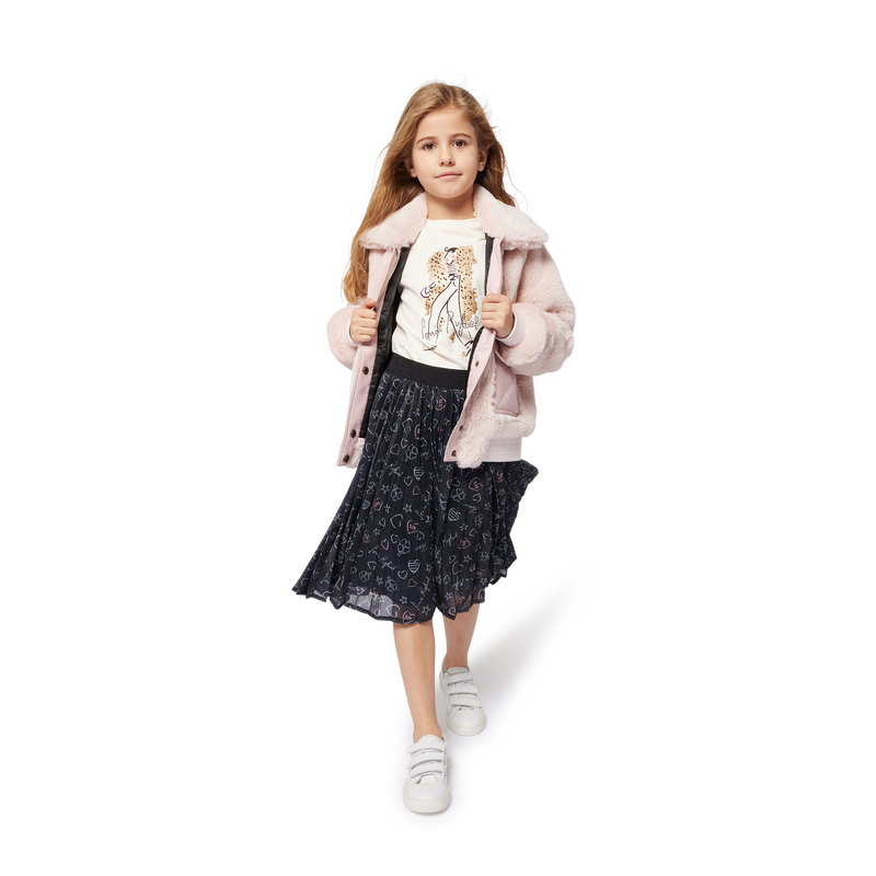 Blouson en polaire duveteuse SONIA RYKIEL 
                    FILLE