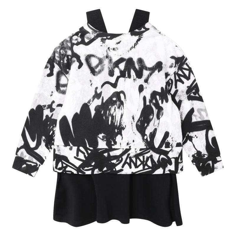 Robe 2-en-1 avec sweat-shirt DKNY 
                    FILLE
