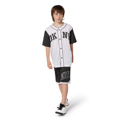 Chemise large &agrave; pressions DKNY UNISEXE