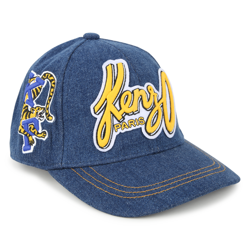 Casquette en denim KENZO KIDS 
                    GARCON