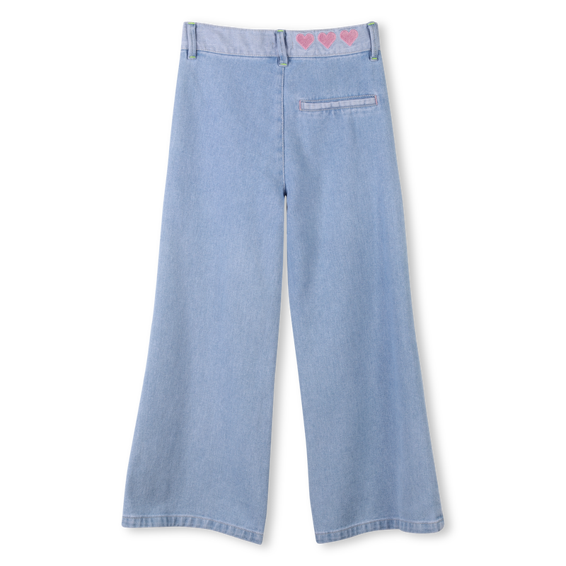 Jean large brod&eacute; BILLIEBLUSH 
                        FILLE