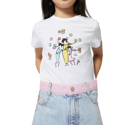 T-shirt &agrave; manches courtes SONIA RYKIEL FILLE