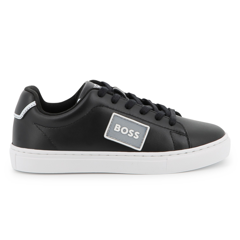 Baskets en cuir de vachette BOSS 
                    GARCON