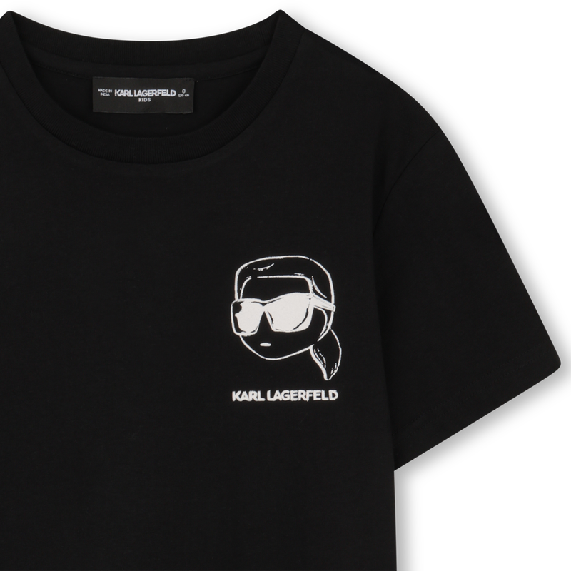 T-SHIRT MANCHES COURTES KARL LAGERFELD KIDS 
                        GARCON