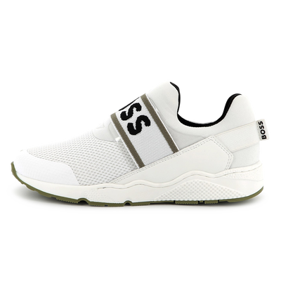 Baskets basses &eacute;lastiqu&eacute;es BOSS GARCON