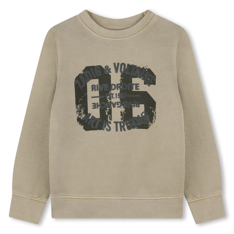 Sweat-shirt en molleton ZADIG & VOLTAIRE 
                    GARCON