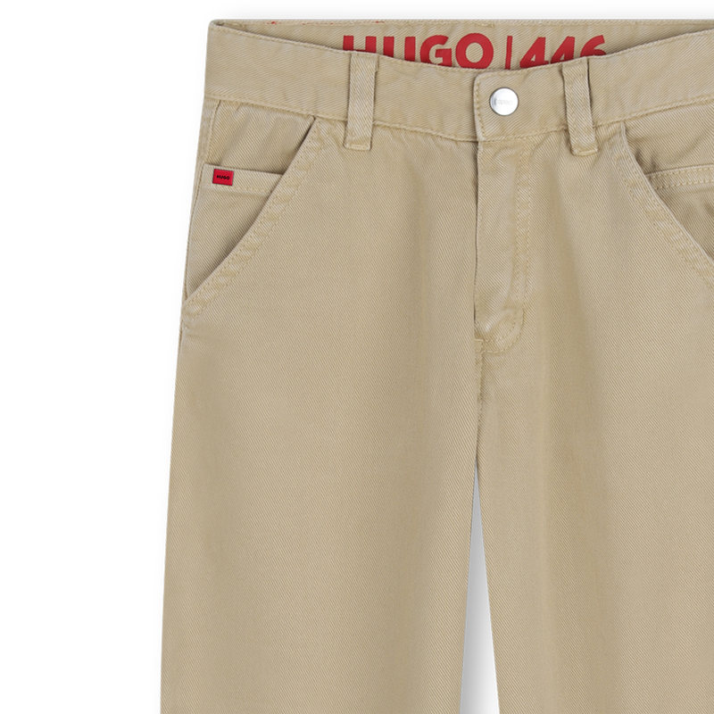 PANTALON AVEC SURPIQURES Hugo 
                        GARCON