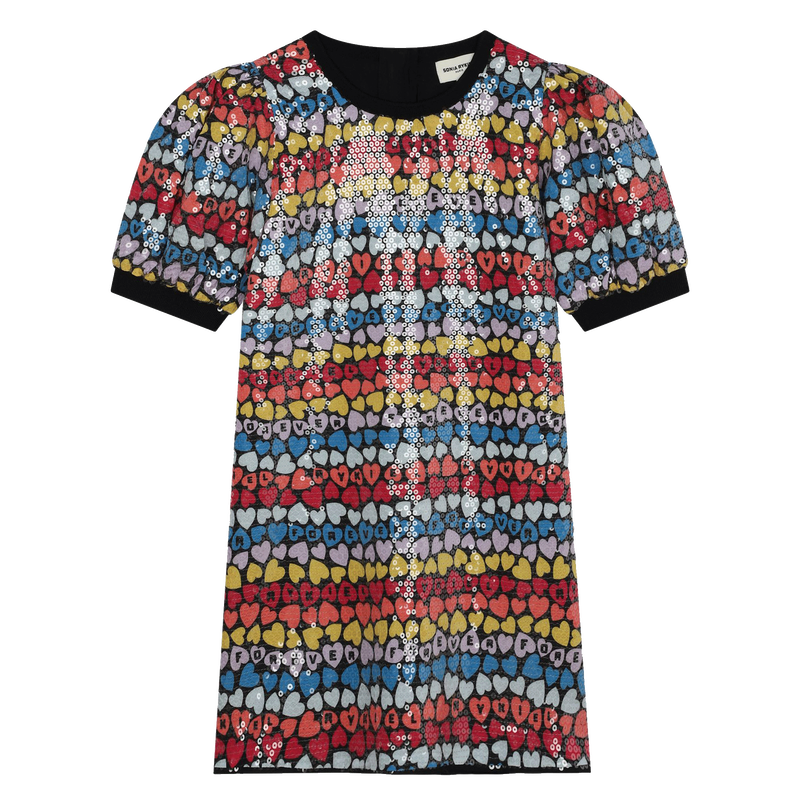 Robe en sequins multicolores SONIA RYKIEL 
                    FILLE