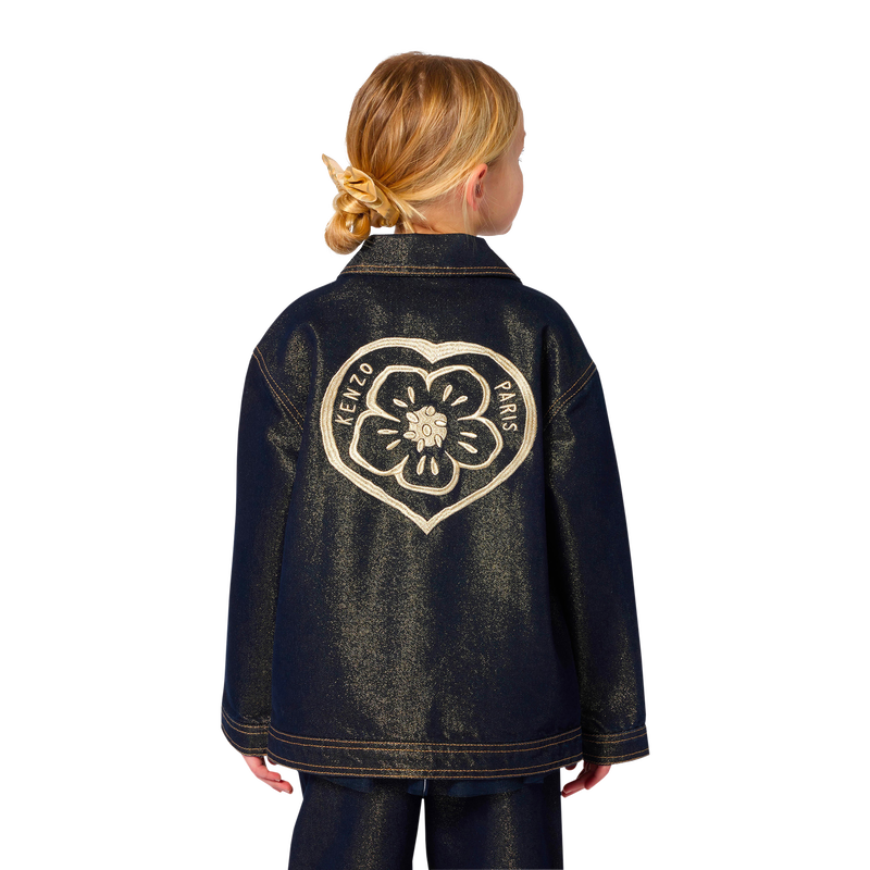 Veste en denim KENZO KIDS 
                        FILLE