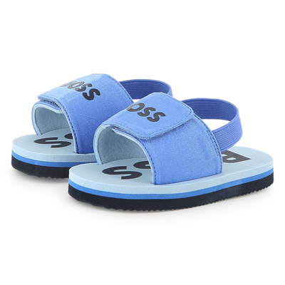 Claquettes avec fermeture par bandes auto aggripan BOSS GARCON