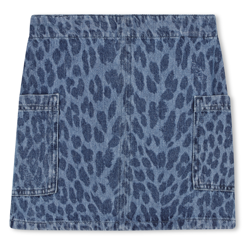 Jupe denim imprimé léopard ZADIG & VOLTAIRE 
                    FILLE