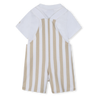 Ensemble salopette + tee-shirt BOSS 
                    GARCON